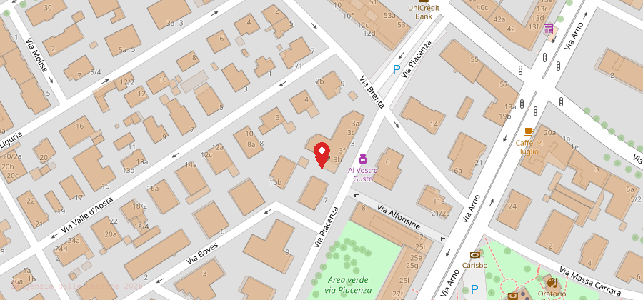 Mappa immobile