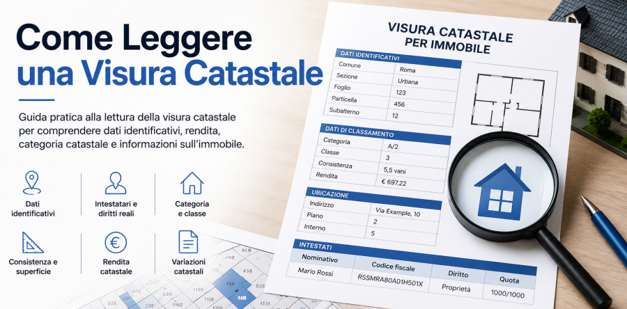 Come Leggere una Visura Catastale